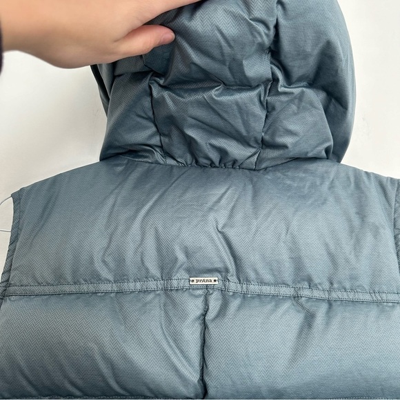 Prana goose down imogen puffer vest in bayou blue - Picture 8 of 14